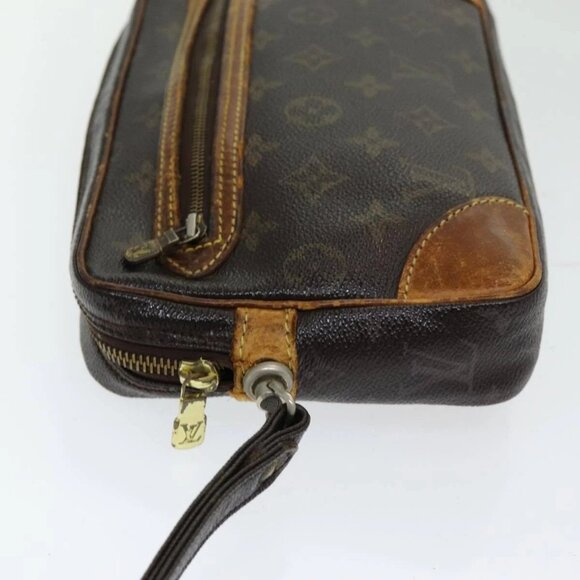 LOUIS VUITTON Monogram Marly Dragonne GM Clutch Bag - Picture 4 of 16
